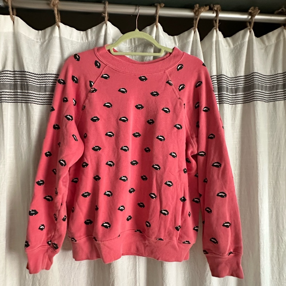 WILDFOX Lip Print sweatshirt